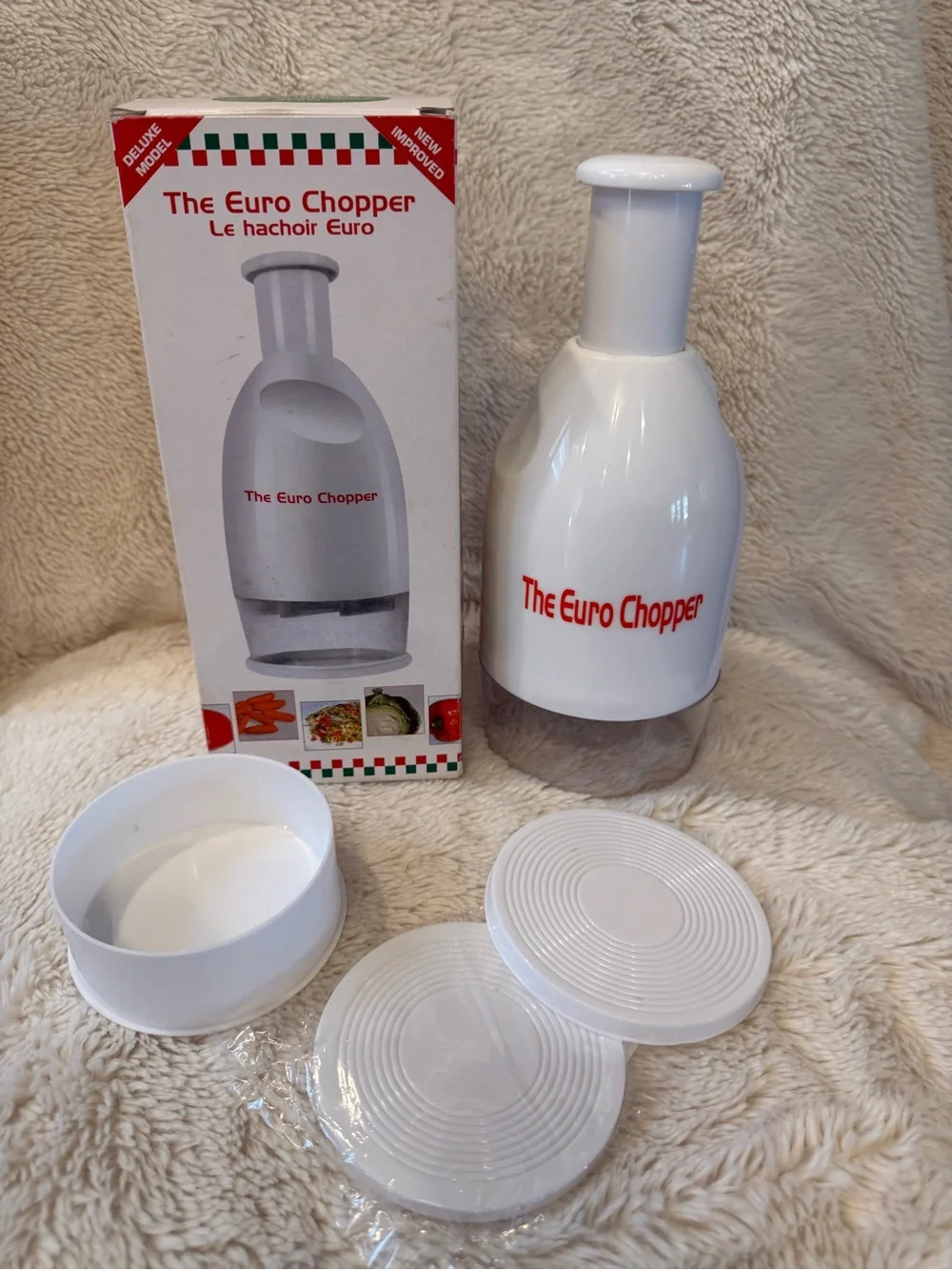 The Euro Chopper Deluxe Model 4 Pc. Set 9 1/2